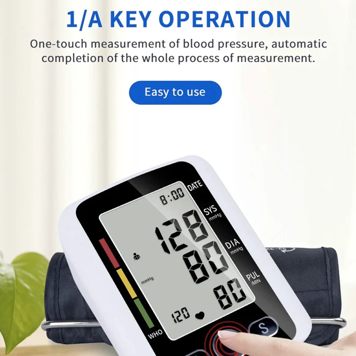 High Quality Digital Blood Pressure Monitor with Voice Function (৪ বছরের ওয়ারেন্টি) - Image 3