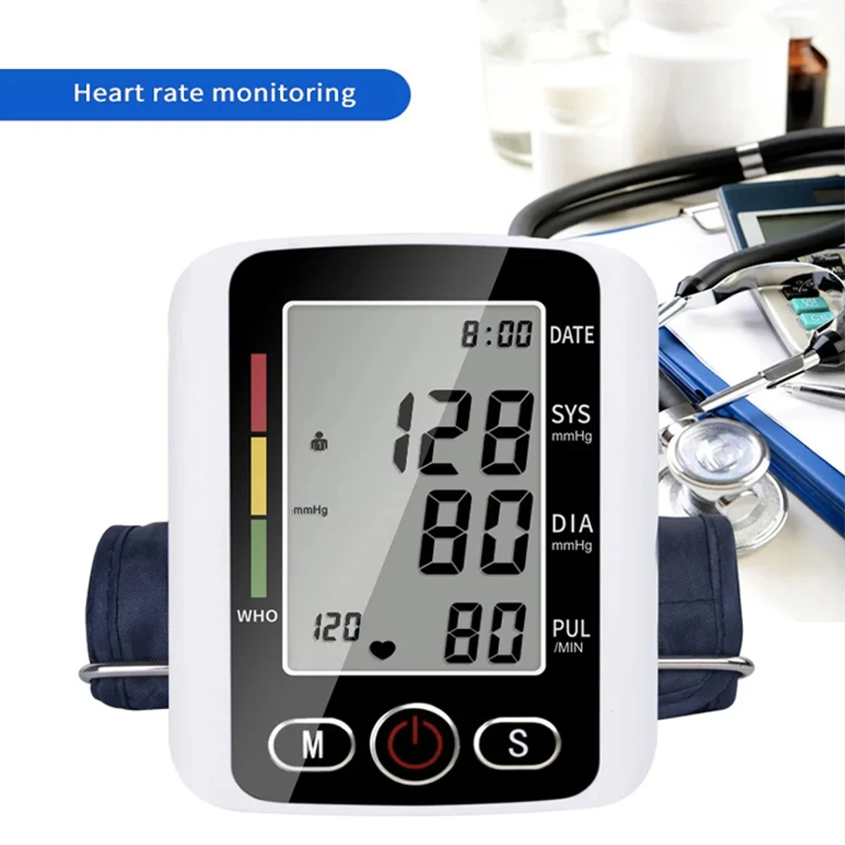 High Quality Digital Blood Pressure Monitor with Voice Function (৪ বছরের ওয়ারেন্টি) - Image 5