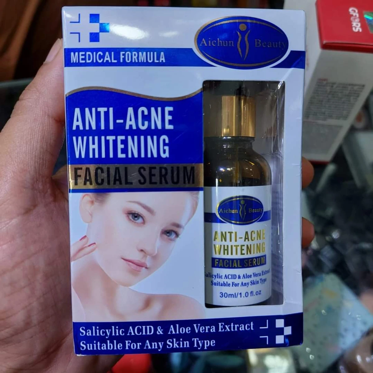 Anti-Acne Whitening Facial Serum - Image 4